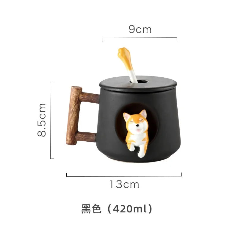 Shiba Inu Ceramic Mug Set