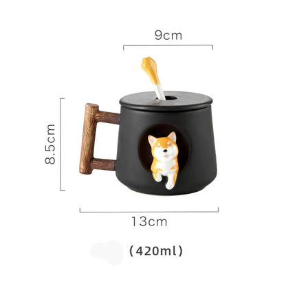 Shiba Inu Ceramic Mug Set