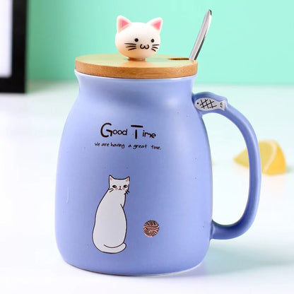 Ceramic Kitty Cup