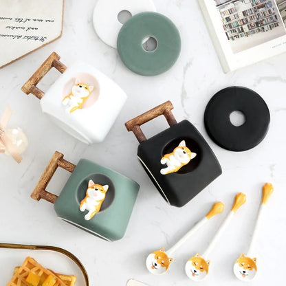 Shiba Inu Ceramic Mug Set